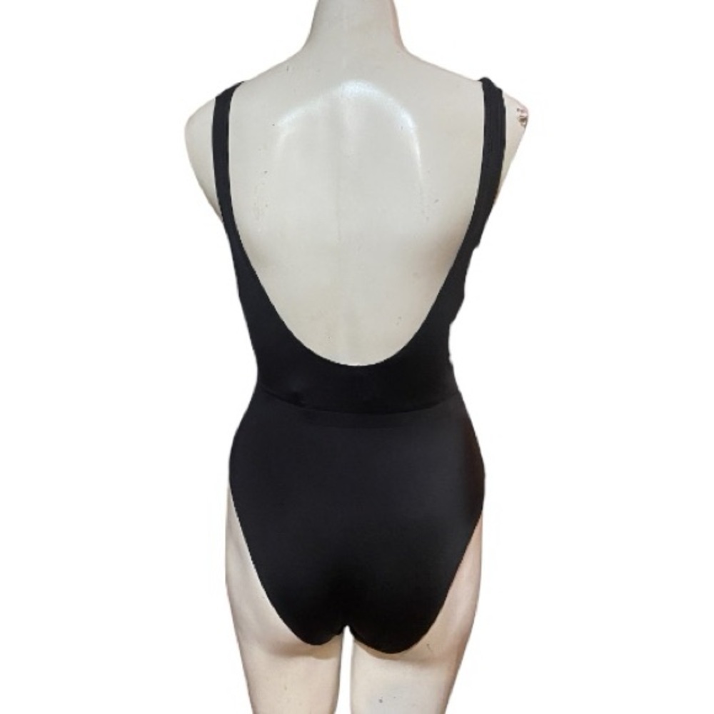 SOLID & STRIPED The Michelle Tie Elegant Black Swimwear Size S - Picture 4 of 8